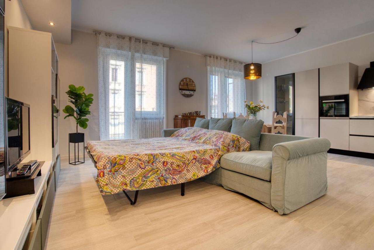 Caseospitali - Casa Janas, Elegante Trilocale Per 5 In Zona Centrale Милан Экстерьер фото